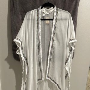 Kimono Top or Bathing Suit Cover Up (Mudd)